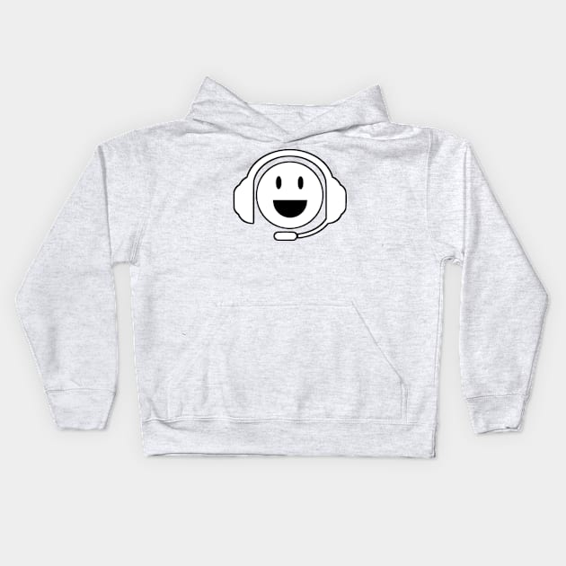 Gamoji Light Happy Kids Hoodie by Gamers Gear